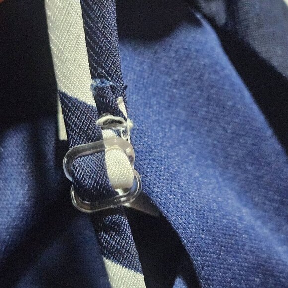 Naif Woman Comfortable Maxi Dress Striped S Resort Travel Ready Coastal Cruise - Picture 11 of 12